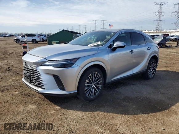 2023 Lexus RX with VIN 2T2BBMCA3PC004750, listed as a Copart auction lot 51777985 with 12,720 mi miles and Salvage Title. Bid and sale history available at carsss.com. Image 1.