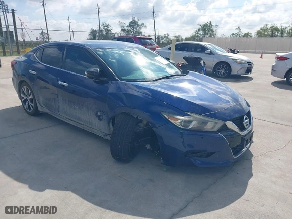 2018 Nissan Maxima SL with VIN 1N4AA6AP7JC400160, listed as a IAAI auction lot 40836018 with 91,809 mi miles. Bid and sale history available at carsss.com. Image 1.