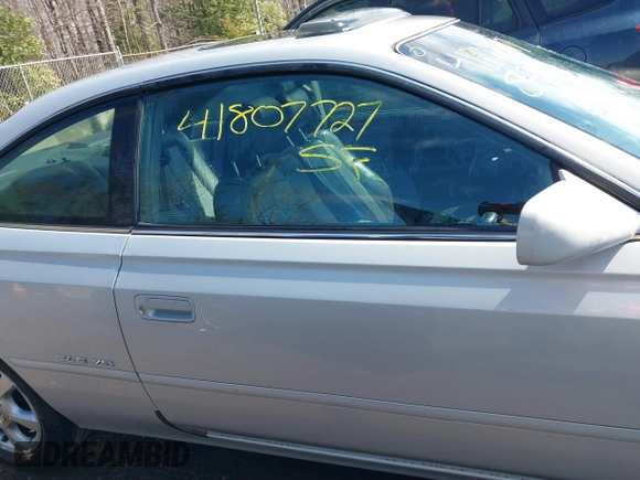 2001 Toyota Solara SE with VIN 2T1CF28P81C470664, listed as a IAAI auction lot 41807727 with 143,814 mi miles and . Bid and sale history available at DreamBid. Image 13.