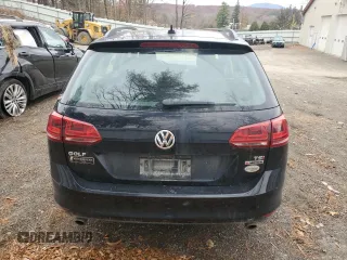 2017 Volkswagen Golf SportWagen S with VIN 3VW017AU1HM508832, listed as a Copart auction lot 78384734 with 92,562 mi miles and Salvage Title. Bid and sale history available at carsss.com. Image 6.