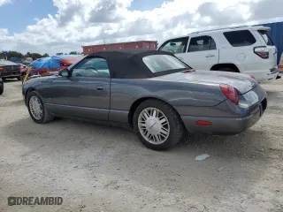 2003 Ford Thunderbird Deluxe with VIN 1FAHP60A13Y112117, listed as a Copart auction lot 78664034 with 58,946 mi miles and Non Repairable. Bid and sale history available at carsss.com. Image 2.