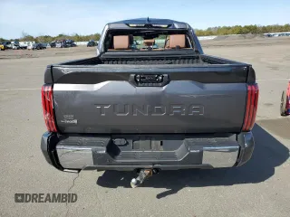 2022 Toyota Tundra 1794 Edition with VIN 5TFMA5DBXNX051060, listed as a Copart auction lot 50663135 with 27,635 mi miles and Salvage title. Bid and sale history available at DreamBid. Image 6.
