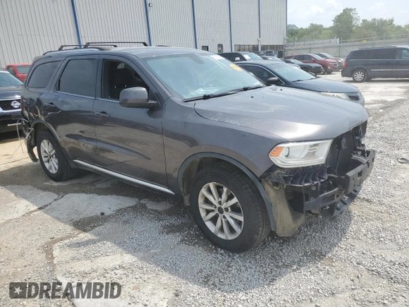 2014 Dodge Durango SXT with VIN 1C4RDJAG5EC971319, listed as a Copart auction lot 60065765 with Not provided miles and Non repairable. Bid and sale history available at DreamBid. Image 4.