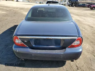 2008 Jaguar XJ with VIN SAJWA71B68SH28202, listed as a Copart auction lot 46217165 with 36,724 mi miles and Salvage Title. Bid and sale history available at carsss.com. Image 6.