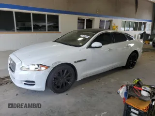 2013 Jaguar XJ with VIN SAJWA1C78D8V41974, listed as a Copart auction lot 54256685 with 107,499 mi miles and Salvage title. Bid and sale history available at DreamBid. Image 1.