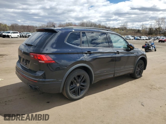 2022 Volkswagen Tiguan SE R-Line Black z VIN 3VV8B7AX9NM118989, wystawiony jako Copart lot #53507765 z przebiegiem 41 852 mil mil oraz Szkoda całkowita • Salvage title. Historia ofert i sprzedaży dostępna na DreamBid. Obrazek 3.