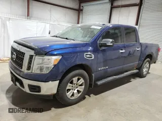 2017 Nissan Titan SV с VIN 1N6AA1EK6HN513086, выставлен на аукционе Copart как лот 49728085 с пробегом 94 626 миль миль и Списание • Salvage title. История ставок и продаж доступна на DreamBid. Изображение 1.