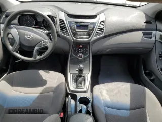 2015 Hyundai Elantra SE with VIN 5NPDH4AE6FH651267, listed as a Copart auction lot 54193205 with 111,874 mi miles and Salvage Title. Bid and sale history available at DreamBid. Image 8.