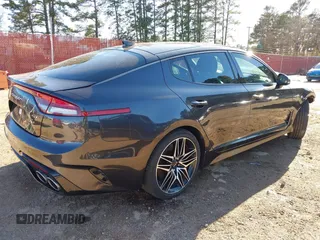 2022 Kia Stinger GT1 with VIN KNAE45LC8N6111815, listed as a IAAI auction lot 41712300 with 58,779 mi miles and . Bid and sale history available at DreamBid. Image 4.