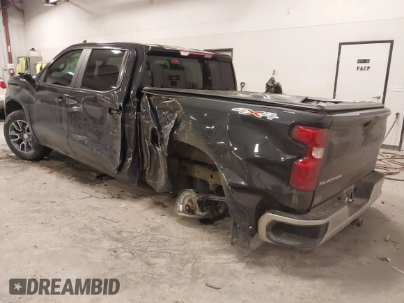 2024 Chevrolet Silverado 1500 LT with VIN 1GCPDKEK1RZ133304, listed as a IAAI auction lot 41375323 with 14,284 mi miles. Bid and sale history available at carsss.com. Image 3.