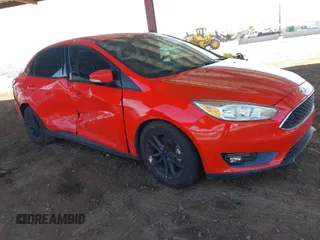 2017 Ford Focus SE with VIN 1FADP3F25HL285849, listed as a IAAI auction lot 41709240 with 90,652 mi miles. Bid and sale history available at carsss.com. Image 1.
