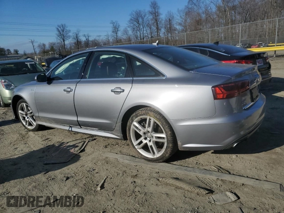 2016 Audi A6 3.0T Premium Plus with VIN WAUFGAFC7GN018017, listed as a Copart auction lot 39428863 with 78,284 mi miles. Bid and sale history available at carsss.com. Image 2.