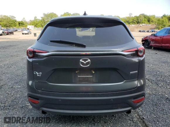 2021 Mazda CX-9 Touring with VIN JM3TCBCY6M0512571, listed as a Copart auction lot 59417475 with 37,865 mi miles and Salvage title. Bid and sale history available at DreamBid. Image 6.
