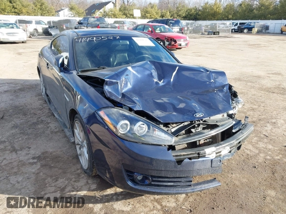 2008 Hyundai Tiburon GT z VIN KMHHN66F88U278938, wystawiony jako IAAI lot #41490527 z przebiegiem 200 669 mil mil oraz . Historia ofert i sprzedaży dostępna na DreamBid. Obrazek 1.