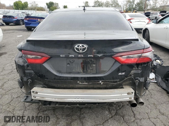 2023 Toyota Camry SE with VIN 4T1T11AK8PU170007, listed as a Copart auction lot 51019605 with 26,932 mi miles and Salvage Title. Bid and sale history available at DreamBid. Image 6.