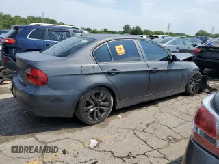 2006 BMW 3 Series 325i with VIN WBAVB17526NK35306, listed as a Copart auction lot 65991894 with 0 mi miles and Salvage Title. Bid and sale history available at carsss.com. Image 3.