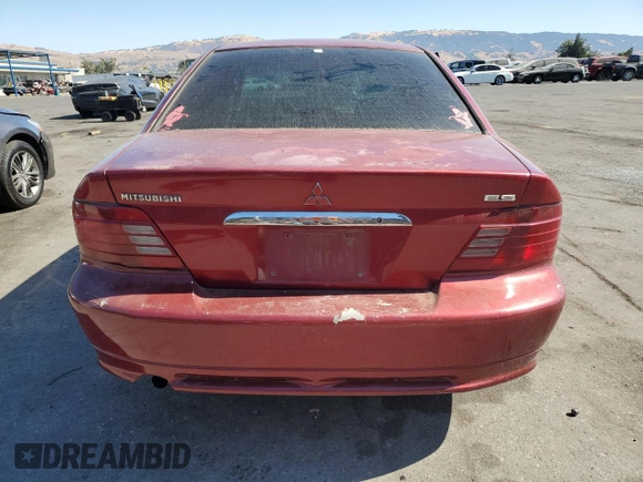 2001 Mitsubishi Galant ES z VIN 4A3AA46G81E155412, wystawiony jako Copart lot #73244754 z przebiegiem 267 491 mil mil oraz Szkoda całkowita • Salvage title. Historia ofert i sprzedaży dostępna na DreamBid. Obrazek 6.