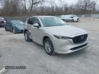 2024 Mazda CX-5 S Select with VIN JM3KFBBL4R0447137, listed as a IAAI auction lot 41897331 with 26,262 mi miles and . Bid and sale history available at carsss.com. Image 1.