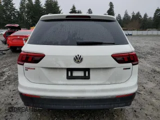 2020 Volkswagen Tiguan SE with VIN 3VV2B7AX0LM066834, listed as a Copart auction lot 50202205 with 66,530 mi miles and Salvage Title. Bid and sale history available at DreamBid. Image 6.