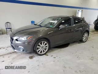 2015 Mazda 3 S Grand Touring with VIN JM1BM1M31F1251166, listed as a Copart auction lot 63251105 with 230,435 mi miles and Salvage title. Bid and sale history available at DreamBid. Image 1.