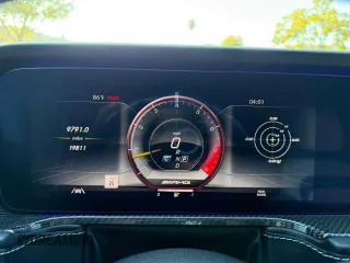 2021 Mercedes-Benz G 63 AMG with VIN W1NYC7HJXMX397464, listed as a Copart auction lot 76418314 with 19,811 mi miles and Salvage Title. Bid and sale history available at DreamBid. Image 8.