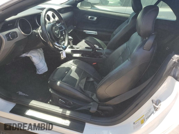 2019 Ford Mustang EcoBoost with VIN 1FATP8UH9K5149395, listed as a Copart auction lot 62725465 with 76,961 mi miles and Salvage title. Bid and sale history available at DreamBid. Image 7.