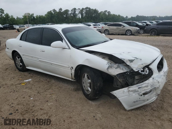 2001 Buick LeSabre Custom with VIN 1G4HP54K11U293095, listed as a Copart auction lot 53967345 with 157,367 mi miles and Salvage Title. Bid and sale history available at carsss.com. Image 4.