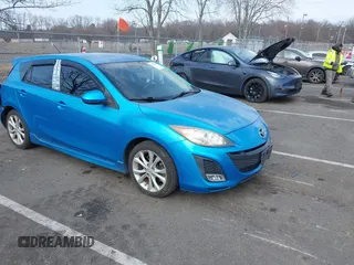 2011 Mazda Mazda3 s Sport with VIN JM1BL1K5XB1401616, listed as a IAAI auction lot 41718593 with 144,582 mi miles. Bid and sale history available at carsss.com. Image 1.