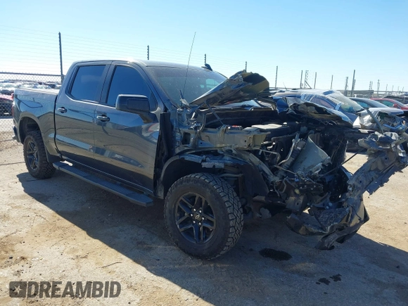 2022 Chevrolet Silverado 1500 LT Trail Boss with VIN 1GCPYFEL8NZ119849, listed as a IAAI auction lot 41472679 with 36,587 mi miles and . Bid and sale history available at DreamBid. Image 1.