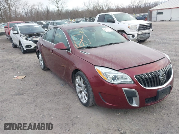 2016 Buick Regal GS with VIN 2G4GV5GX1G9199152, listed as a IAAI auction lot 41347109 with 85,614 mi miles and . Bid and sale history available at DreamBid. Image 1.