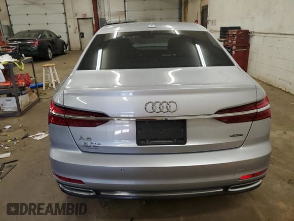 2019 Audi A6 Premium with VIN WAUD8AF29KN128023, listed as a Copart auction lot 53228935 with 53,577 mi miles and Salvage title. Bid and sale history available at DreamBid. Image 6.
