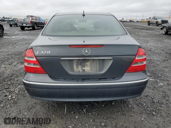 2003 Mercedes-Benz E-Class 3.2L with VIN WDBUF65J03A185717, listed as a Copart auction lot 81129634 with 0 mi miles and Clean Title. Bid and sale history available at carsss.com. Image 6.