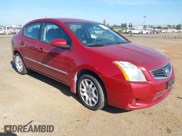 2010 Nissan Sentra S with VIN 3N1AB6AP1AL693830, listed as a IAAI auction lot 42154144 with 97,477 mi miles and . Bid and sale history available at carsss.com. Image 1.