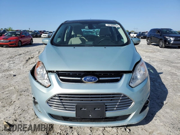2013 Ford C-Max Energi SEL with VIN 1FADP5CU6DL543615, listed as a Copart auction lot 52300245 with 42,663 mi miles and Salvage Title. Bid and sale history available at carsss.com. Image 5.