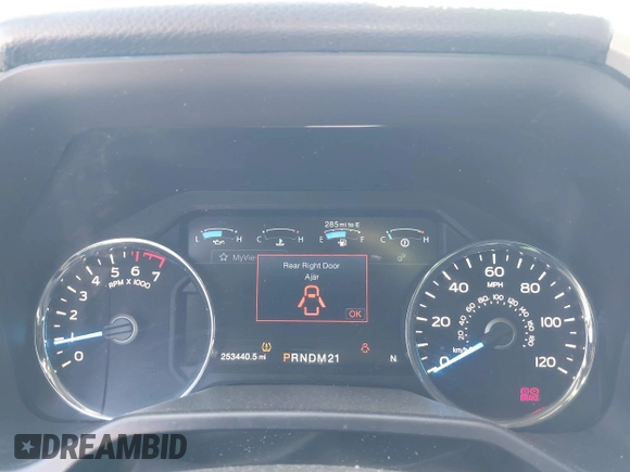 2016 Ford F-150 XL with VIN 1FTEW1CG8GKF12655, listed as a IAAI auction lot 42146535 with 253,440 mi miles and . Bid and sale history available at DreamBid. Image 7.