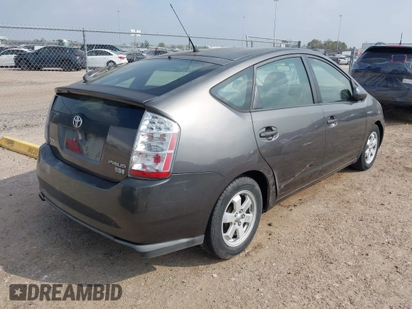2007 Toyota Prius with VIN JTDKB20U873245526, listed as a IAAI auction lot 41785276 with 200,469 mi miles. Bid and sale history available at carsss.com. Image 4.