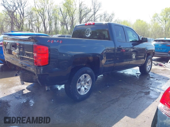 2019 Chevrolet Silverado 1500 LT with VIN 2GCVKPECXK1103705, listed as a IAAI auction lot 42003586 with 135,604 mi miles and . Bid and sale history available at DreamBid. Image 4.