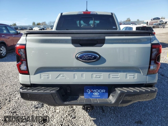 2024 Ford Ranger XLT with VIN 1FTER4HHXRLE20468, listed as a Copart auction lot 79519994 with 9,386 mi miles and Salvage title. Bid and sale history available at DreamBid. Image 6.