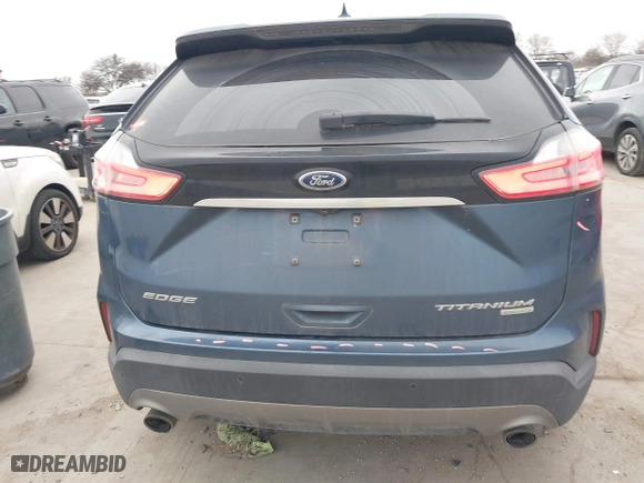2019 Ford Edge Titanium with VIN 2FMPK3K91KBC22727, listed as a IAAI auction lot 41748038 with 93,788 mi miles. Bid and sale history available at carsss.com. Image 17.