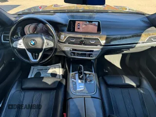 2016 BMW 7 Series 750i with VIN WBA7F0C53GGM20435, listed as a Copart auction lot 84705394 with 186,227 mi miles and Clean Title. Bid and sale history available at carsss.com. Image 9.