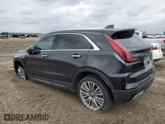 2024 Cadillac XT4 FWD Premium Luxury z VIN 1GYFZCR44RF241880, wystawiony jako Copart lot #44975635 z przebiegiem 2 385 mil mil oraz Szkoda całkowita • Salvage title. Historia ofert i sprzedaży dostępna na DreamBid. Obrazek 2.