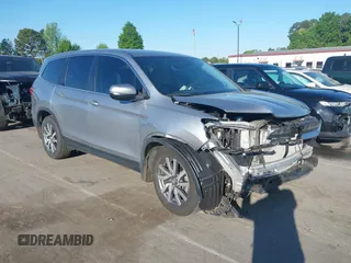 2020 Honda Pilot EX-L z VIN 5FNYF5H51LB016163, wystawiony jako IAAI lot #42030430 z przebiegiem 65 383 mil mil oraz . Historia ofert i sprzedaży dostępna na DreamBid. Obrazek 1.