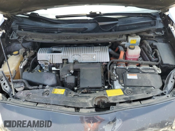 2014 Toyota Prius with VIN JTDKN3DP2E3055722, listed as a Copart auction lot 61860565 with 242,956 mi miles and Salvage title. Bid and sale history available at DreamBid. Image 11.