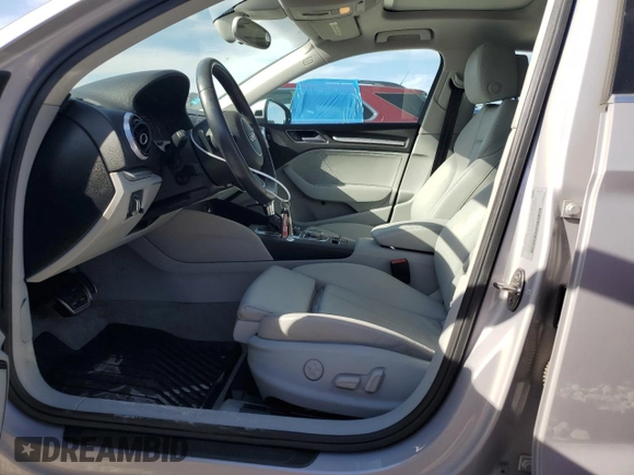 2015 Audi A3 Premium Plus with VIN WAUEFGFF8F1039136, listed as a Copart auction lot 46832785 with 50,599 mi miles and Clean title. Bid and sale history available at DreamBid. Image 7.