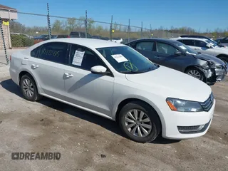2013 Volkswagen Passat Wolfsburg Edition with VIN 1VWAH7A36DC099987, listed as a IAAI auction lot 42222485 with 106,318 mi miles and . Bid and sale history available at DreamBid. Image 1.