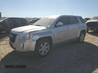 2015 GMC Terrain SLE with VIN 2GKFLVEK4F6389917, listed as a Copart auction lot 47102655 with 105,752 mi miles and Salvage Title. Bid and sale history available at carsss.com. Image 1.