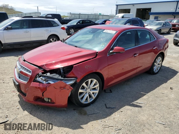 2013 Chevrolet Malibu LTZ with VIN 1G11H5SA2DU135987, listed as a Copart auction lot 50471505 with 137,231 mi miles and Non Repairable. Bid and sale history available at DreamBid. Image 1.