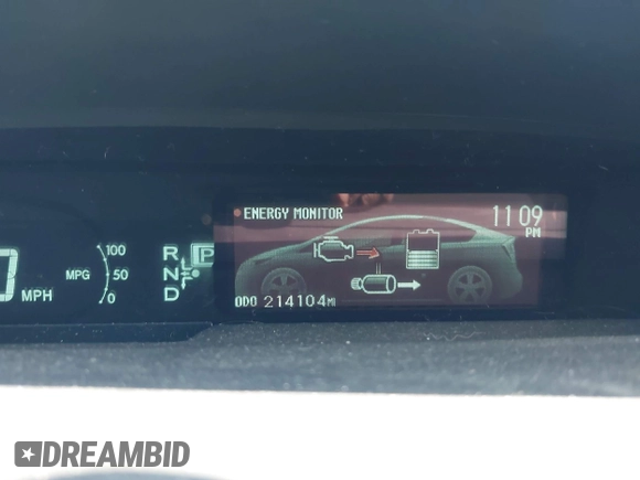 2013 Toyota Prius One with VIN JTDKN3DU3D5546275, listed as a IAAI auction lot 42241864 with 214,104 mi miles and . Bid and sale history available at DreamBid. Image 15.