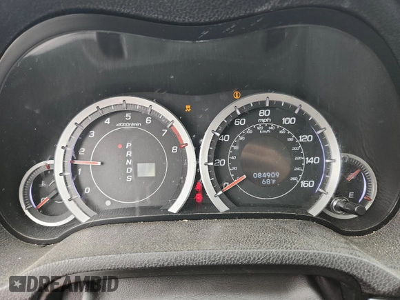 2014 Acura TSX with VIN JH4CU2F4XEC005864, listed as a Copart auction lot 60963645 with 84,909 mi miles and Salvage title. Bid and sale history available at DreamBid. Image 9.