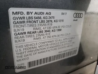 2018 Audi Q5 Premium with VIN WA1ANAFY8J2014110, listed as a Copart auction lot 63578382 with 34,216 mi miles. Bid and sale history available at carsss.com. Image 10.